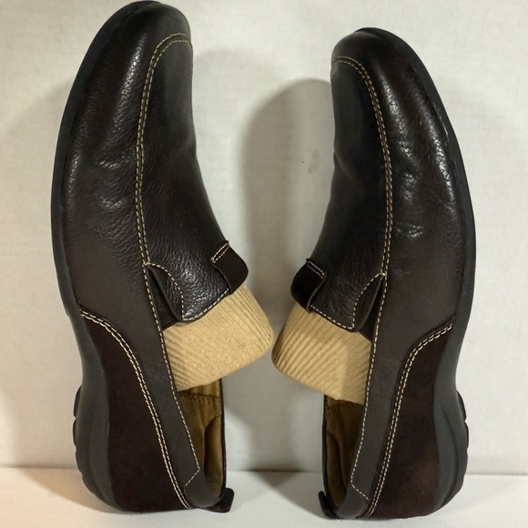 Men’s Naturalizer brown leather upper size 10 loafer shoes main image 4
